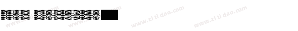 THE DRESSER字体转换